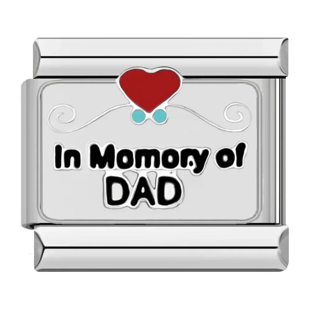 Family and Love Message Italian Charms - Image 19