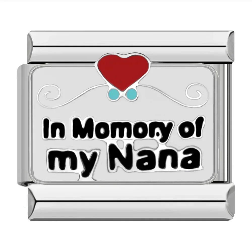 Family and Love Message Italian Charms - Image 22