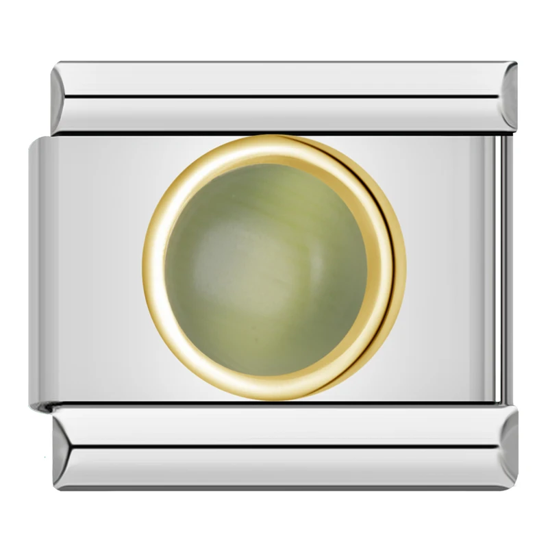 Moonstone Cabochon Italian Charms - Image 8