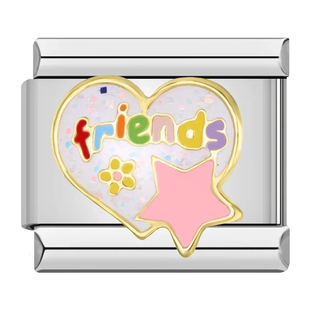 Family and Love Message Italian Charms - Image 40
