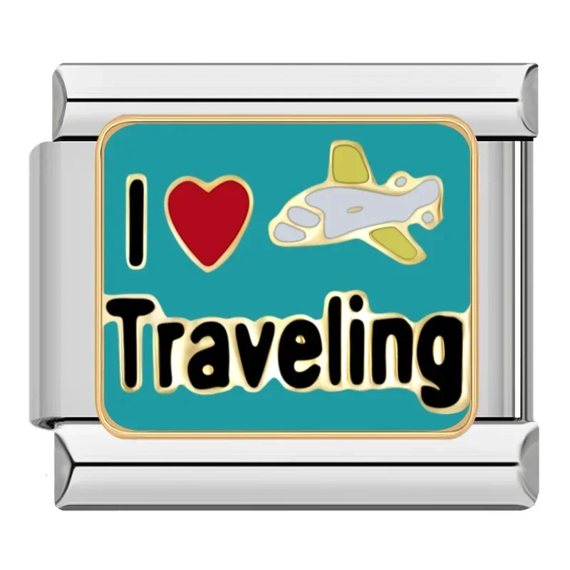 Car, Plane and Travel Italian Charms - Image 26