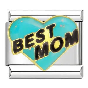 Best Mom and Friend Italian Charms