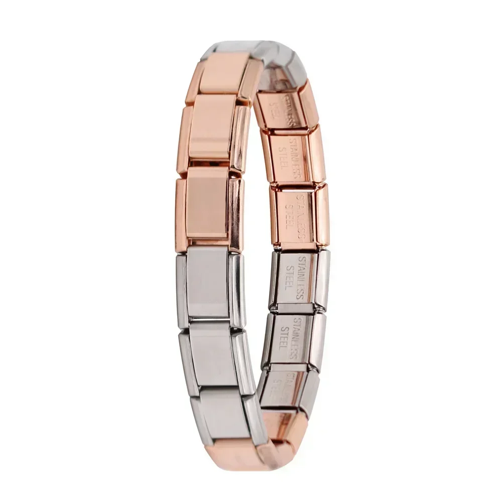 Italian Charm Bracelet Base, 9 mm Stainless Steel - Image 15