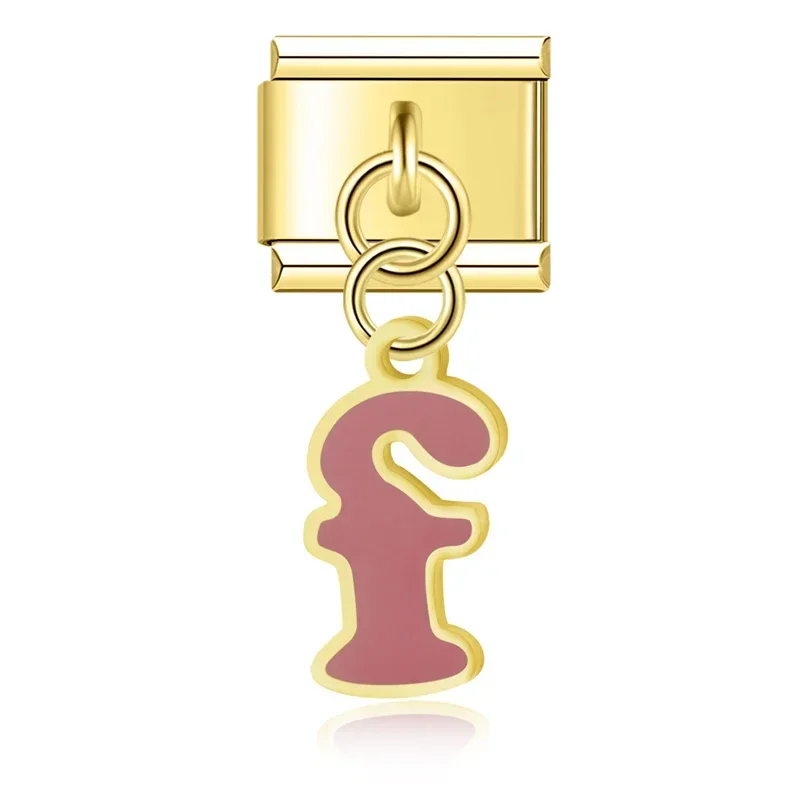 Gold Letter Italian Charms A to Z - Image 23