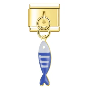 Colourful Fish Dangle Italian Charms