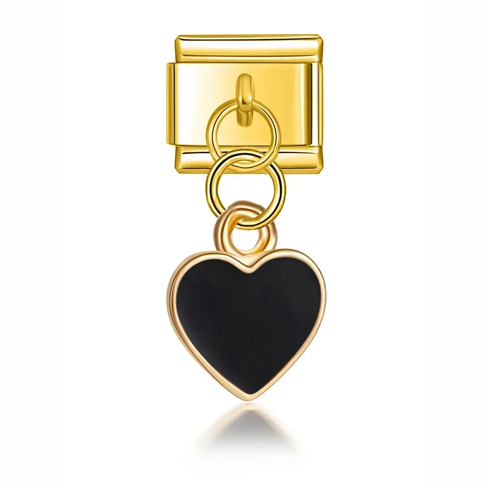 Heart and Sun Dangle Italian Charms - Image 11