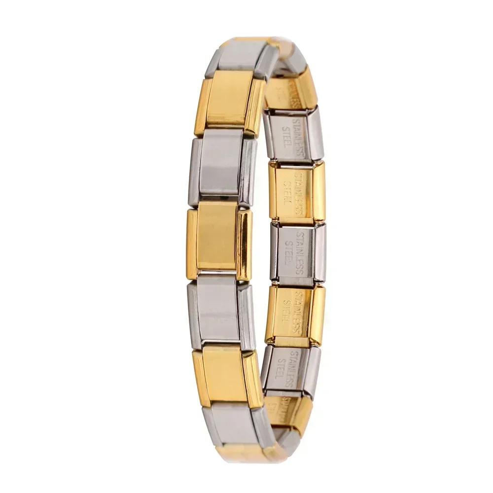 Italian Charm Bracelet Base, 9 mm Stainless Steel - Image 30