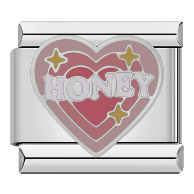 Romantic Heart Italian Charms - Image 5