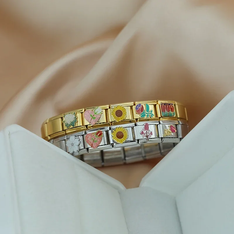 Flower Garden Italian Charms - Image 3