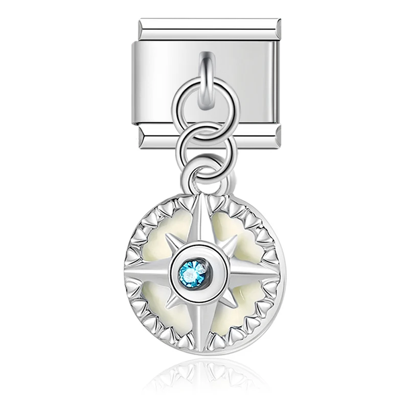 Sea Life and Evil Eye Dangle Italian Charms - Image 5