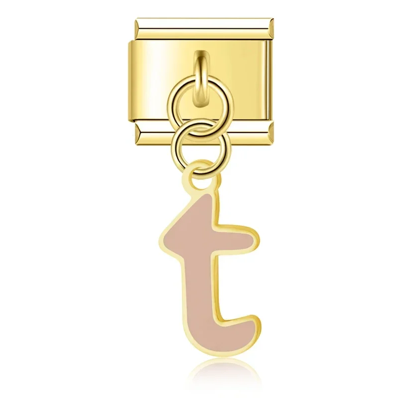 Gold Letter Italian Charms A to Z - Image 11