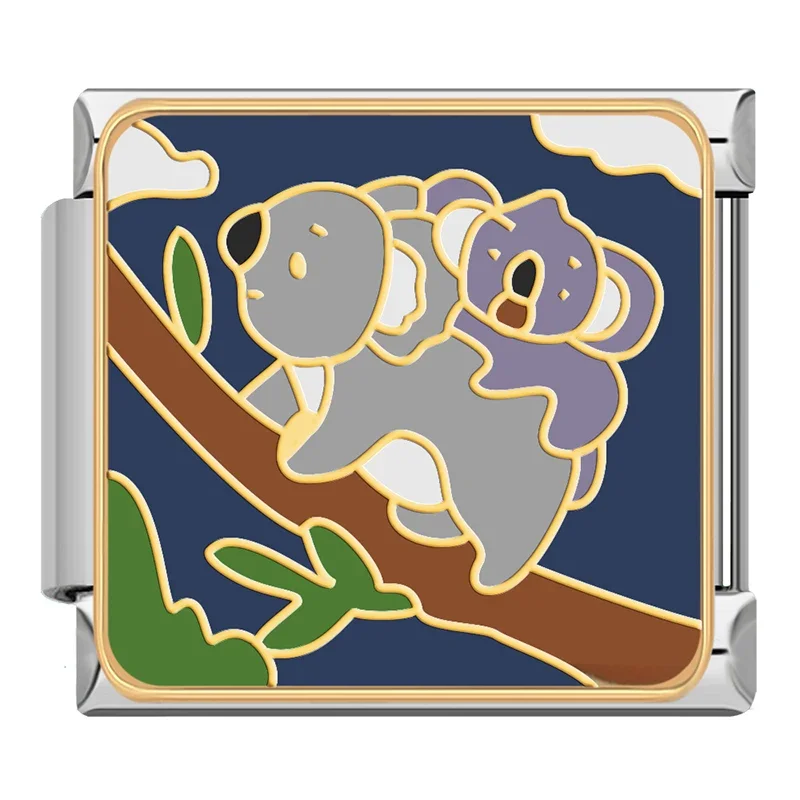 World Wildlife and Travel Italian Charms - Image 10