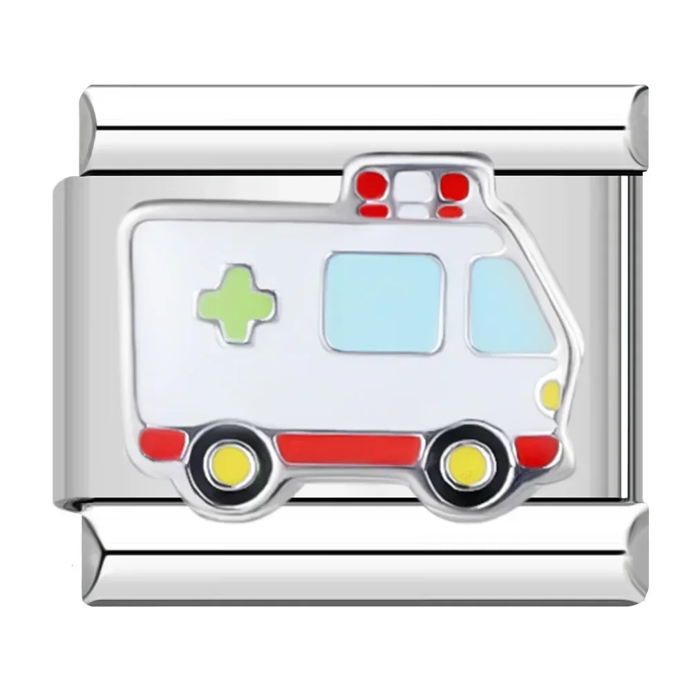 Retro Cartoon and Fun Word Italian Charms - Image 15