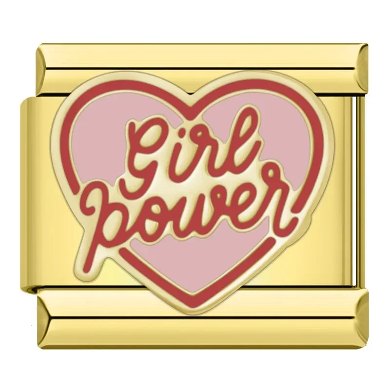 Gold Love and Couple Italian Charms - Image 6