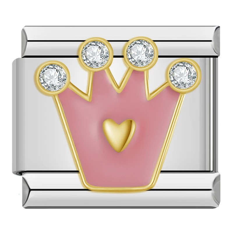Sparkling Crystal Italian Charms - Image 24