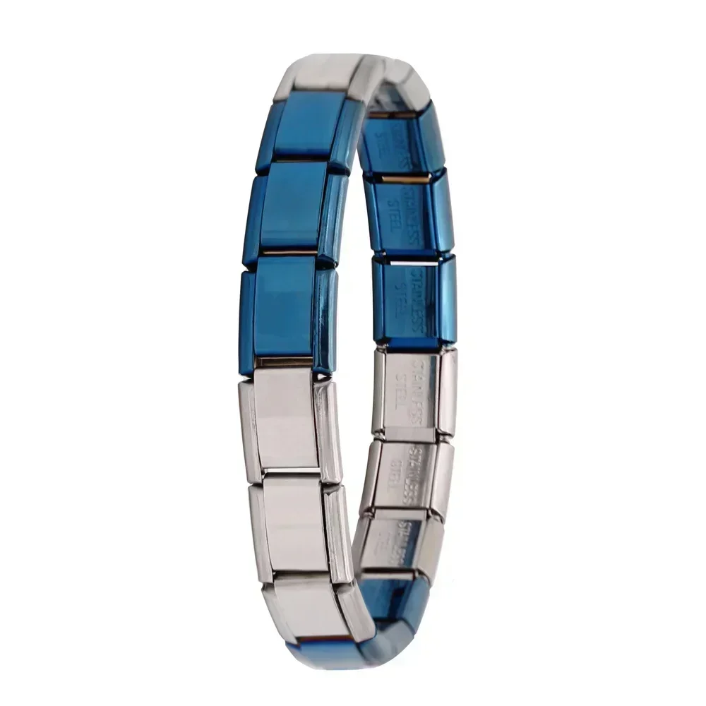 Italian Charm Bracelet Base, 9 mm Stainless Steel - Image 13