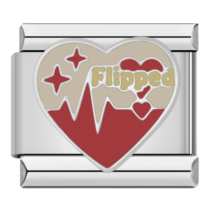 Cool Girl and Sunday Club Heart Italian Charms - Image 8