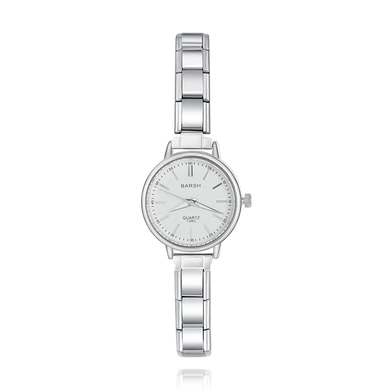 Slim Round Italian Charm Watch - Image 6
