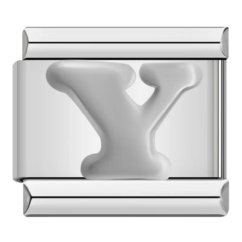 Silver Letter Italian Charms A to Z - Image 11