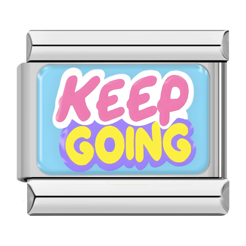 Slay Queen and Good Vibes Italian Charms - Image 3