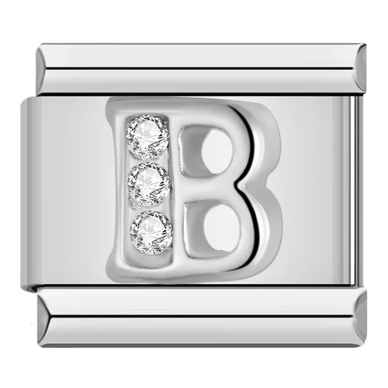 Sparkle Letter Italian Charms A to Z - Image 9