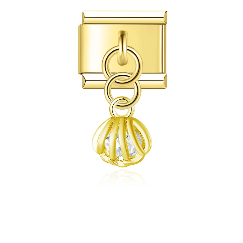 Golden Lucky Symbol Dangle Italian Charms - Image 4