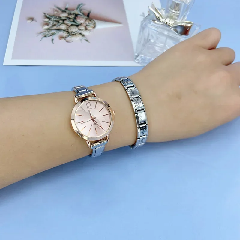 Month Name Heart Italian Charm