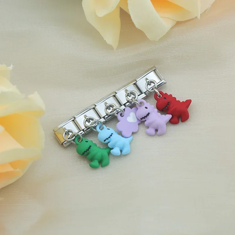 Dinosaur Dangle Italian Charms - Image 3