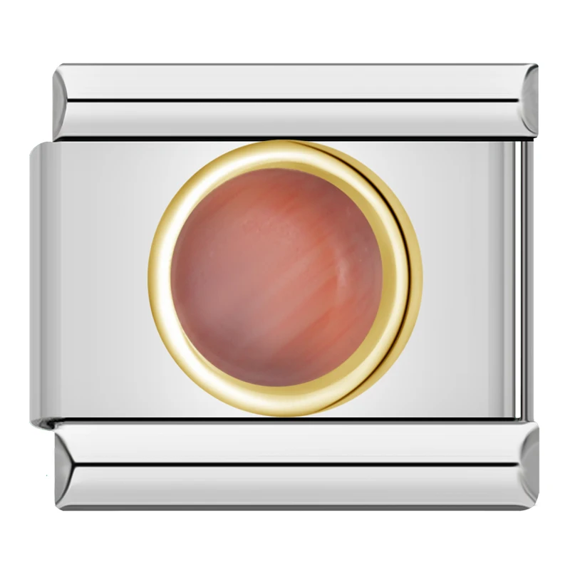 Moonstone Cabochon Italian Charms - Image 11