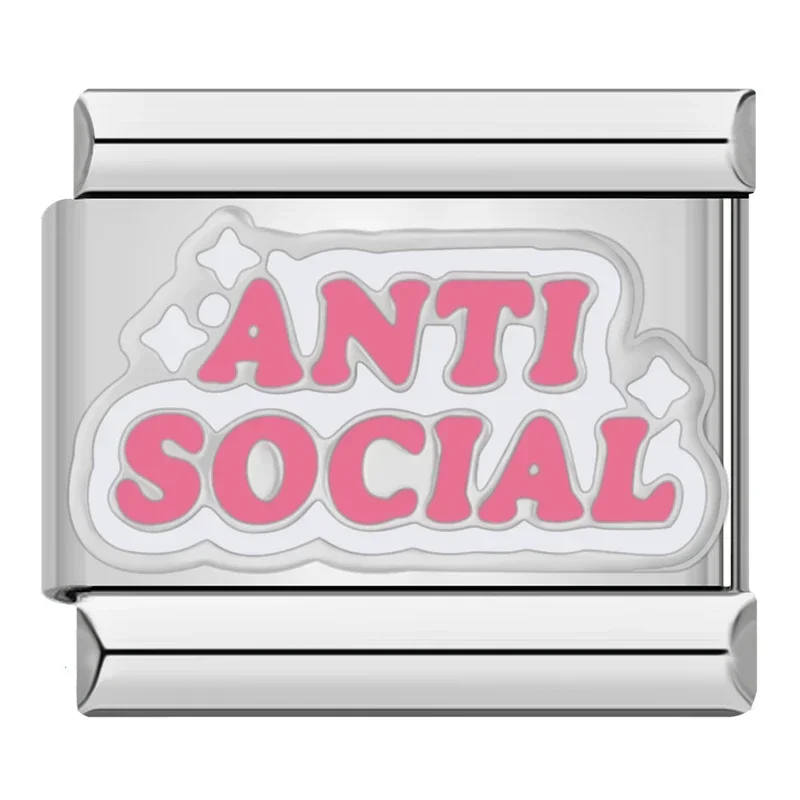 Retro Slogan Italian Charms - Image 7
