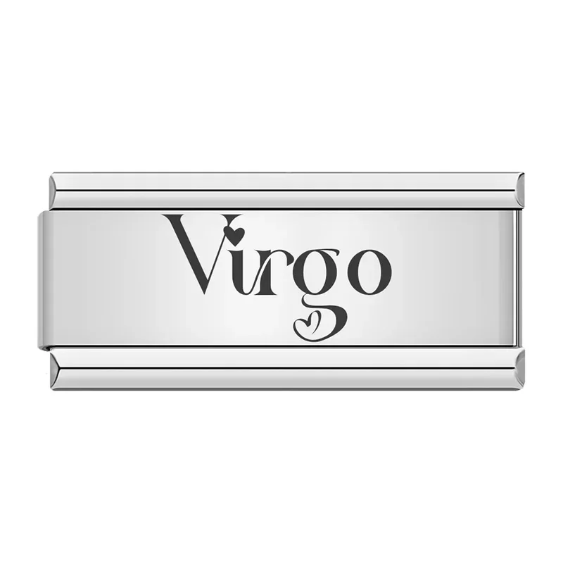 Zodiac Sign and Angel Number Italian Charms - Image 18