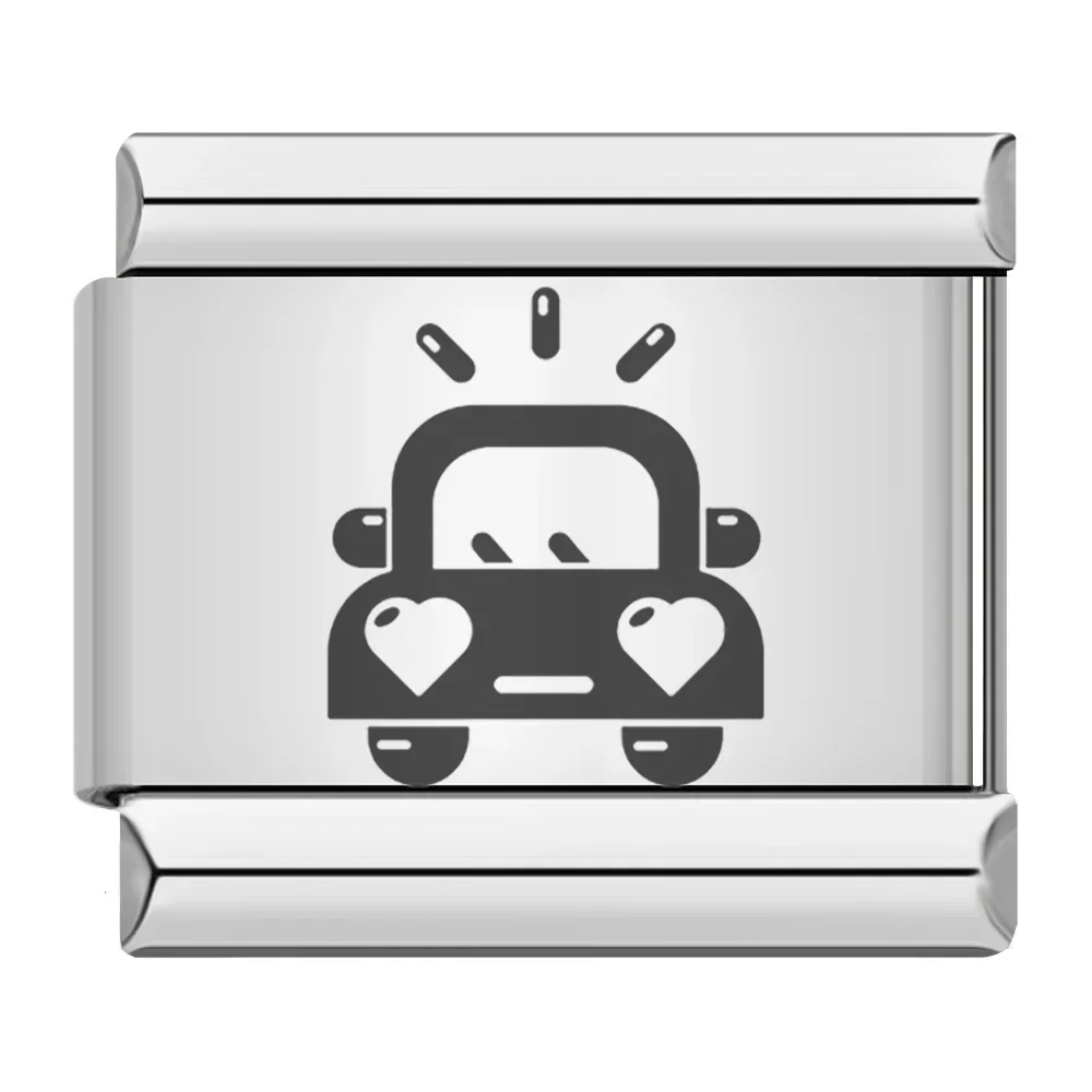 Wedding Day Icon Italian Charms - Image 9