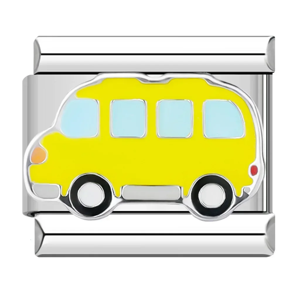Retro Cartoon and Fun Word Italian Charms - Image 32