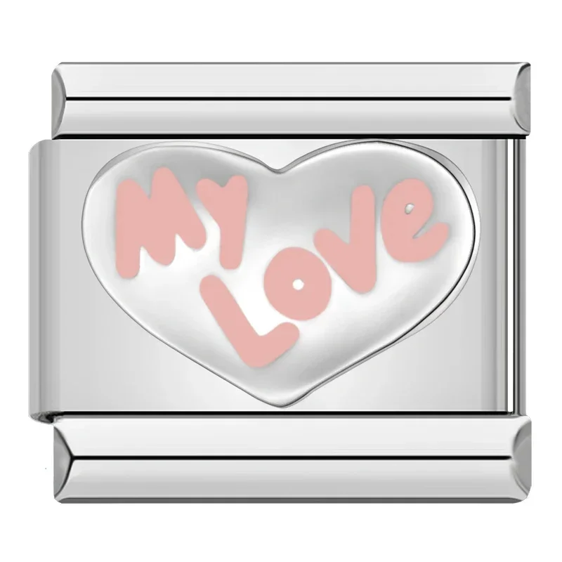 Best Friend and Heart Italian Charms - Image 26