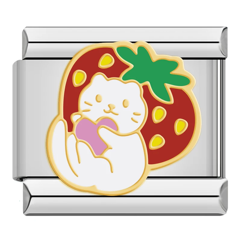 Bee Happy Fun Slogan Italian Charms - Image 3