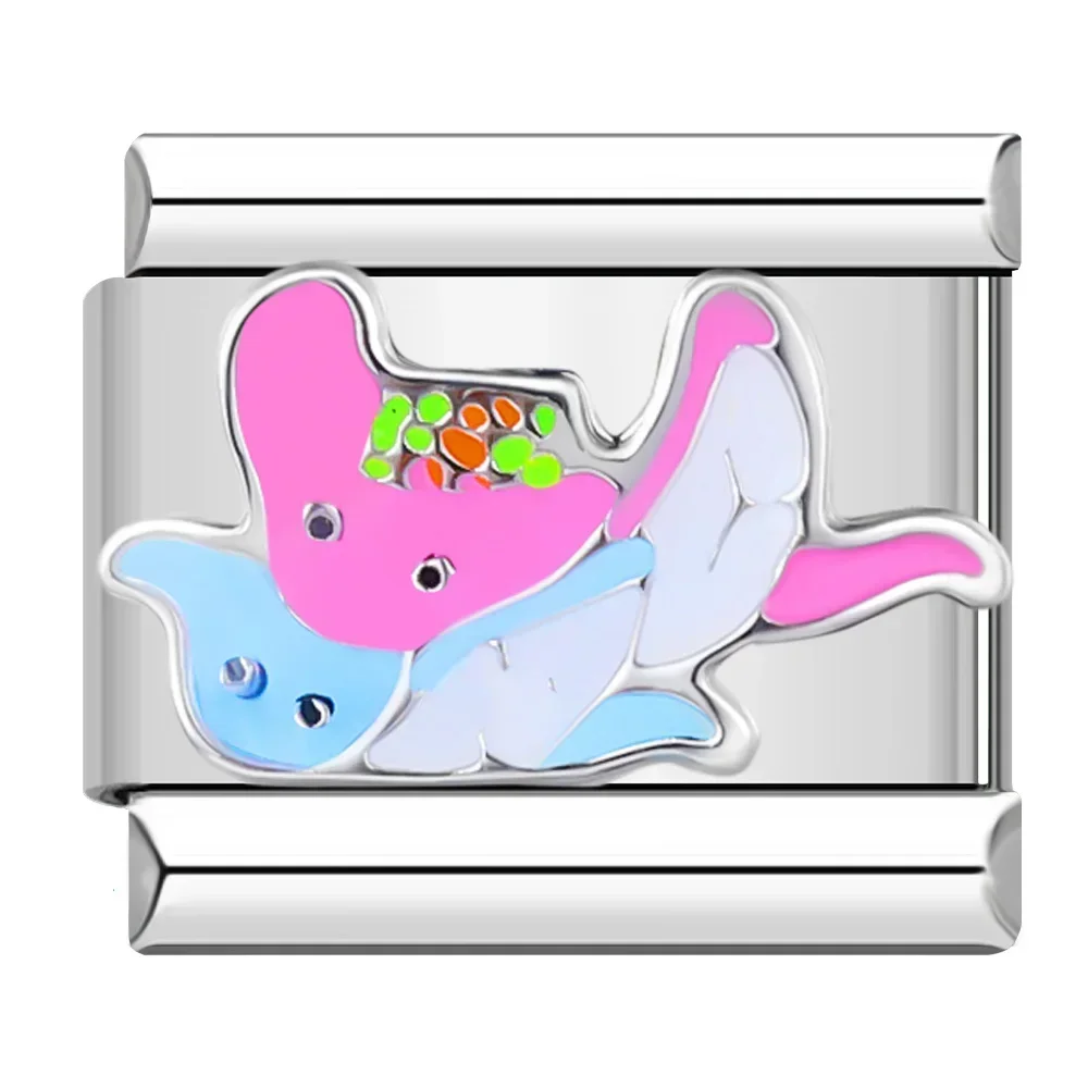Retro Cartoon and Fun Word Italian Charms - Image 19
