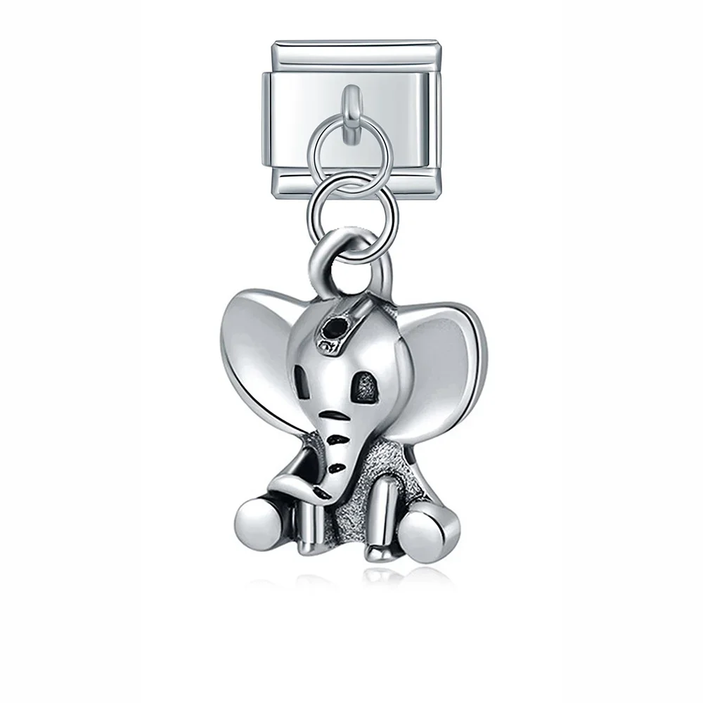 Silver Animal Dangle Italian Charms - Image 4