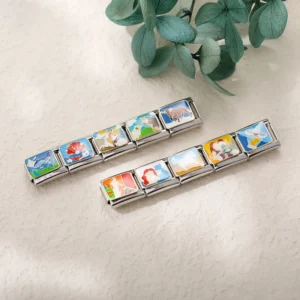 Painted Story and Art Italian Charms