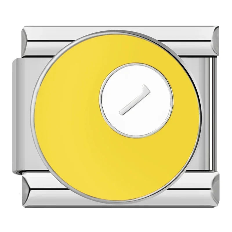 Pool Ball Number Italian Charms - Image 16
