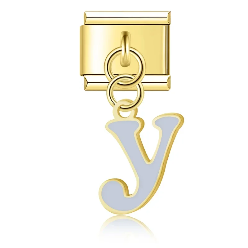 Gold Letter Italian Charms A to Z - Image 26