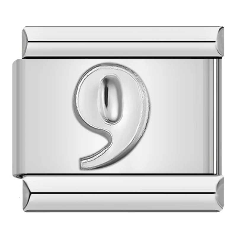 Number Italian Charms - Image 7