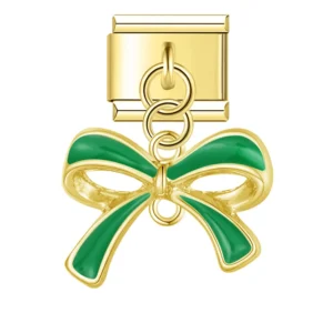Bow Dangle Italian Charms