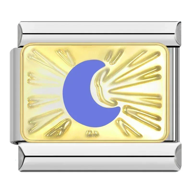 Eye, Moon and Star Italian Charms - Image 7
