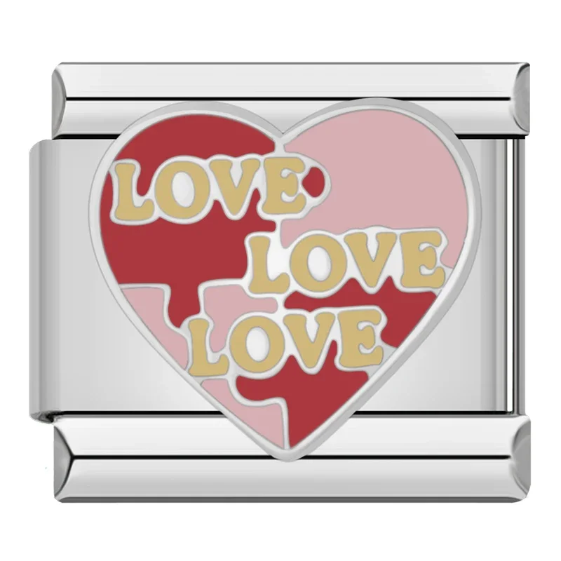 Cool Girl and Sunday Club Heart Italian Charms - Image 11