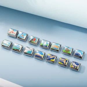 World Wildlife and Travel Italian Charms