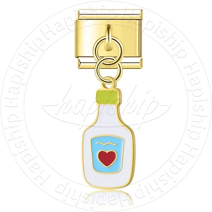 Football and Gold Sports Italian Charms - Image 14