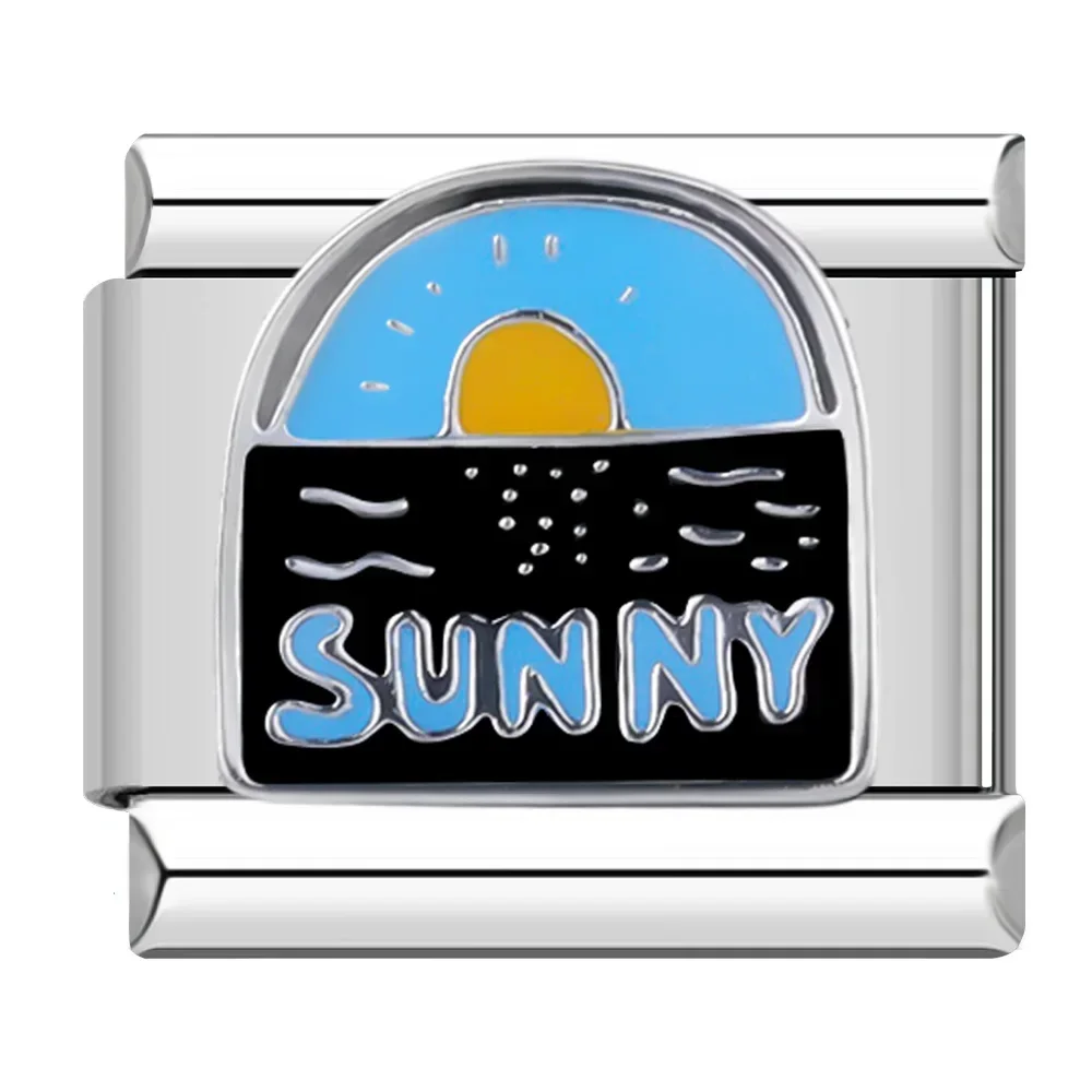 Retro Cartoon and Fun Word Italian Charms - Image 23