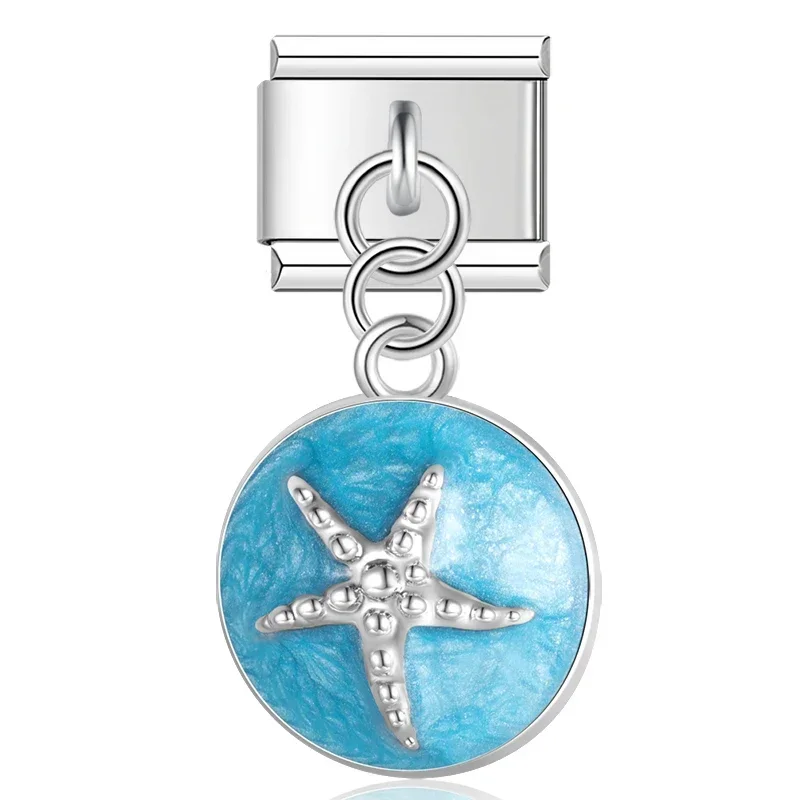 Chilli, Unicorn and Turtle Dangle Italian Charms - Image 5