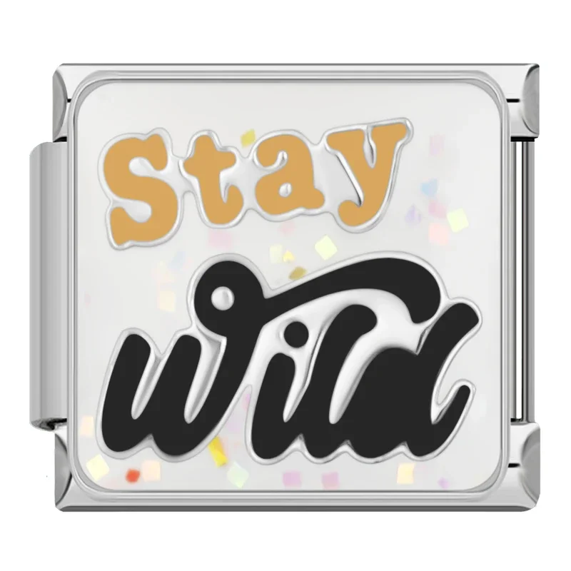 Happy Quote and Love Italian Charms - Image 13