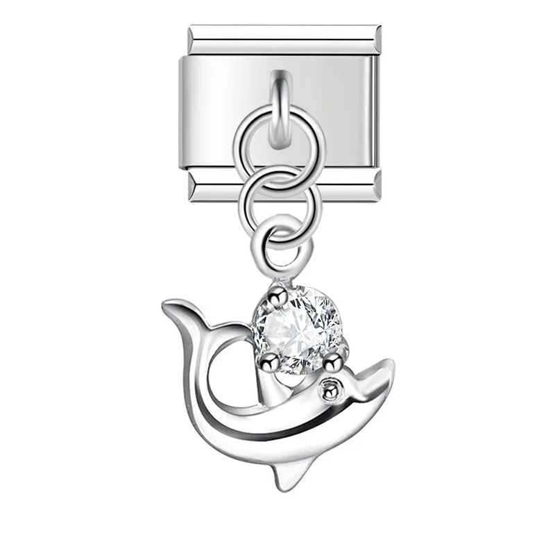 Infinity, Dolphin and Lucky Eye Dangle Charms - Image 8